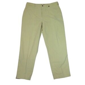 Victorinox Straight Leg Flat Front Beige Khaki Pants Mens Size‎ 40